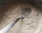 A picture of step 4 of Almond burfi.