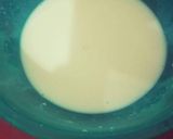 A picture of step 4 of Mango Sago Jelly summer drinks🍹.
