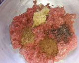 A picture of step 1 of Fried kababs #Idulfitrirecipescontest.