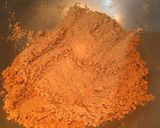 A picture of step 3 of Atta Ladoo / Pinni.