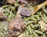 صورة لخطوة 5 من وصفة لوبيا ماشطو باللحم