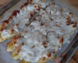 Foto del paso 8 de la receta: Espárragos blancos gratinados rellenos de panceta ibérica y nueces