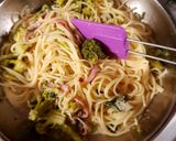 Foto del paso 6 de la receta: Spaghetti picante "brócoli a la crema"