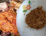 A picture of step 4 of Egusi soup.