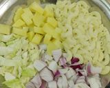 A picture of step 1 of Combo Rice.