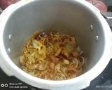 A picture of step 2 of Palak Dal.