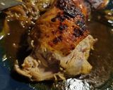 Une image de l'étape 3 de Cuisses de poulet sur oignons au four sucré/salé.