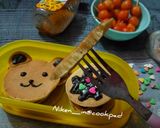 Foto langkah ke 7 dari resep Pancake unyu (bekal anak).