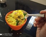 A picture of step 5 of Moong Dal Khichdi.