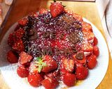 Une image de l'étape 9 de Bavarois aux fraises 🍓 coeur aux fruits rouges 😋.