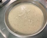Une image de l'étape 11 de Sauce béchamel à l’épeautre, ail fumé et grana padano.
