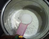A picture of step 2 of Homemade Eggless Chocolate Cake Premix.