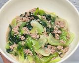 รูปขั้นตอนการทำที่ 6 ของ ราดหน้ากวางตุ้งหมูสับ