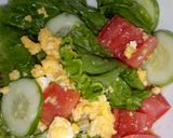 Hình bước làm 3 của món Salad trộn trứng - Món ăn giảm cân