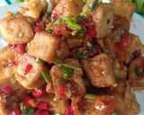 Foto langkah ke 3 dari resep Tahu crispy saus tiram pedas.