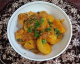 A picture of step 7 of Shalgam ki Sabji.