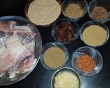 A picture of step 1 of Fry Fish masala.