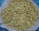 Foto langkah ke 2 dari resep Bola-Bola tahu rambutan mie telur.