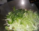 A picture of step 2 of Red Poha Upma.
