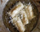 A picture of step 3 of Jumbo Spring Rolls.