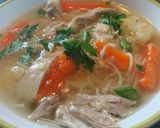 Csirkehúsleves recept fázis 8 fotója