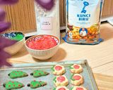 Foto langkah ke 10 dari resep Xmas Tree Butter Cookies 🎄.