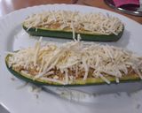 Foto del paso 7 de la receta: Calabacín relleno con cebolla y mijo