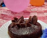 চকলেট বিস্কুট কেক(chocolate biscuit cake recipe in bengali) রেসিপির ধাপ 7 ছবি