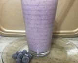Foto del paso 2 de la receta: Smoothie proteico de arándanos