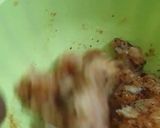 A picture of step 2 of Dumplings or Momos.