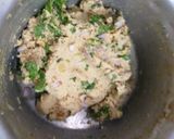 A picture of step 4 of Chicken shami kabab.
