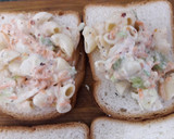 மேக் அண்ட் மயோ வெஜ் சாண்ட்விச் (Mac And Mayo Recipe in Tamil) ரெசிபி ஸ்டேப் 6 புகைப்படம்