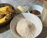 Foto langkah ke 1 dari resep 🍌Dietary Banana Brownies - Gluten Free🍌.