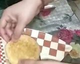 A picture of step 8 of Bread Burger.