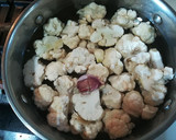 Foto del paso 1 de la receta: Coliflor con bacalao