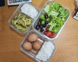 Gambar langkah 4 resipi Masak Lemak Ayam dan Cendawan.
