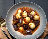 Foto langkah ke 4 dari resep Telur Puyuh Terong Balado.
