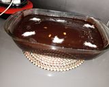 صورة لخطوة 8 من وصفة كيكة الشوكولاتة المسقية بدون شوكولاته اقتصادية والبنة ولا أروع🥧😋🤤