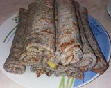 Mákosguba palacsinta (cukormentes, szénhidrátcsökkentett) recept fázis 6 fotója
