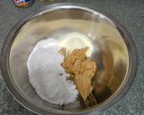 Foto langkah ke 3 dari resep Peanuts Cookies gluten free (Kue Kacang, No Mixer).