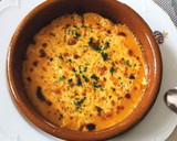 Foto del paso 10 de la receta: Cazuelitas de Merluza y Gambas con Bechamel gratinada