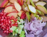 A picture of step 1 of Apple & Pear Salad.