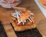 Foto langkah ke 10 dari resep Burger Sushi (Burgushi).