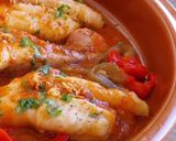 Foto del paso 9 de la receta Colitas de rape con salsa de escalivada
