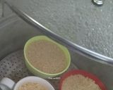 Foto langkah ke 3 dari resep Nasi Tim Ayam Jamur.