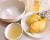 Hình bước làm 1 của món Sầu riêng chiên giòn