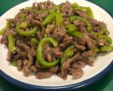 青椒炒牛肉的食譜步驟2照片