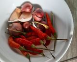 Foto langkah ke 3 dari resep Oseng Pedis Buncis Bunga Pepaya.