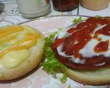 Foto langkah ke 5 dari resep Burger Instan So Yummy 🍔🎉.