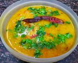 A picture of step 5 of Dal Tadka (Goan style).